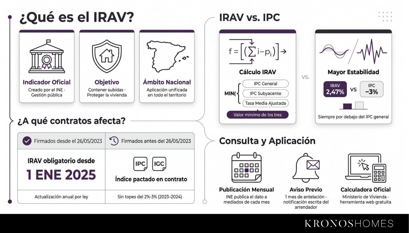 Infografia sobre el índice de referencia del alquiler