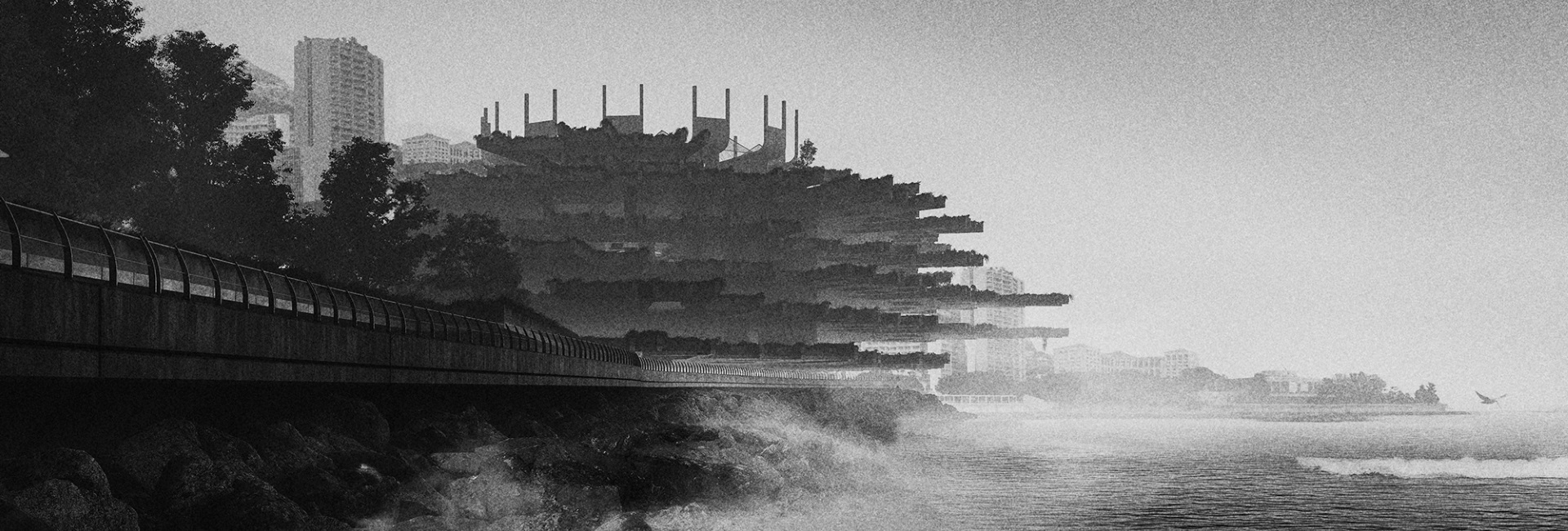 Unbuilt: el edificio polivalente de Montecarlo