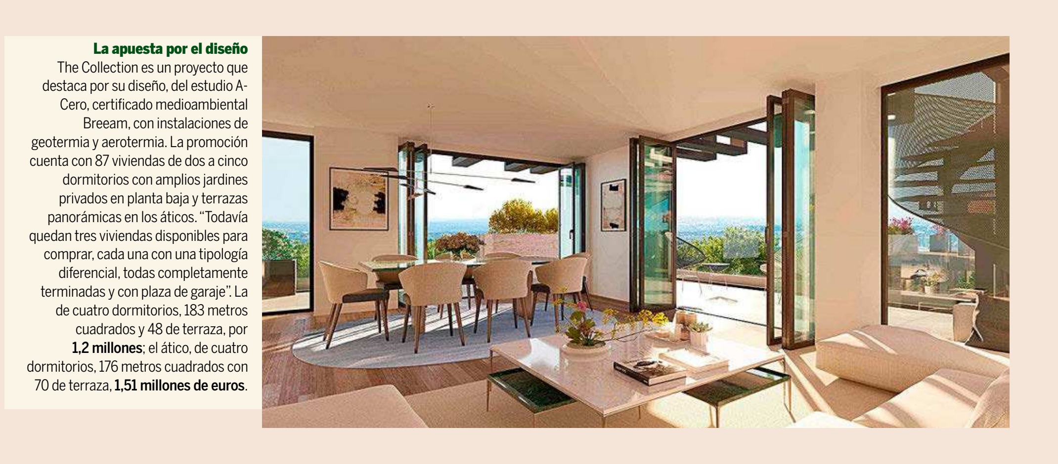 The Collection, entre los proyectos más exclusivos de Puerta de Hierro según Expansión