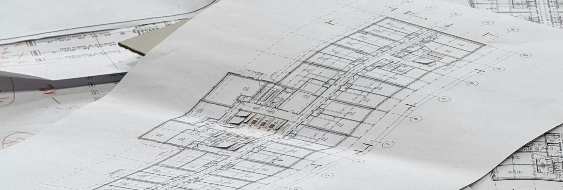 Plano estructural de una vivienda