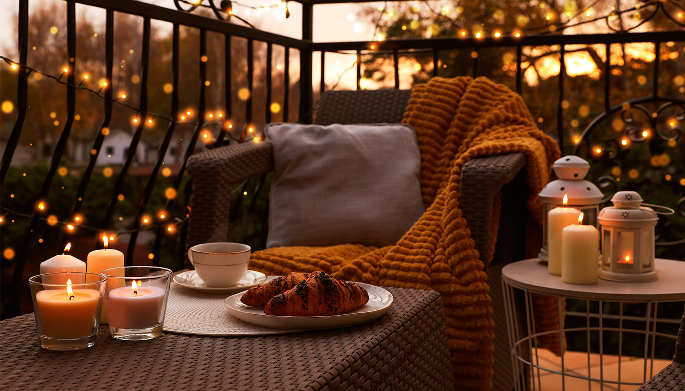  Sigue disfrutando de tu terraza en otoño