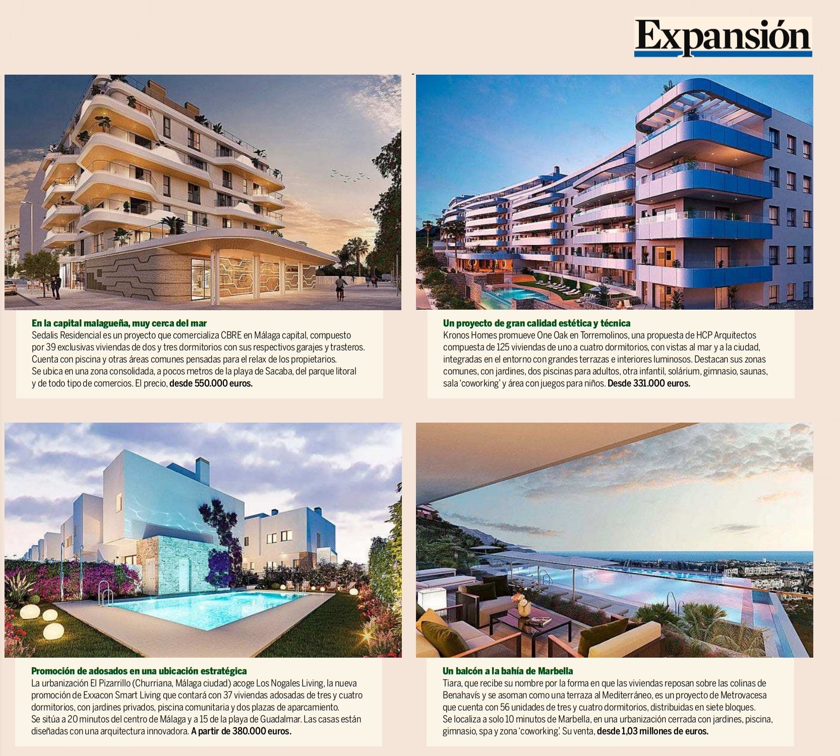 One Oak, ejemplo premium en Málaga 